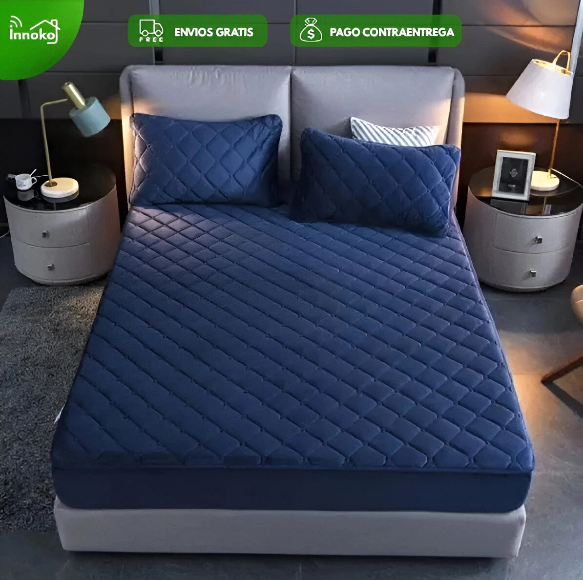 Cubrecolchón Antifluido con Extra Confort